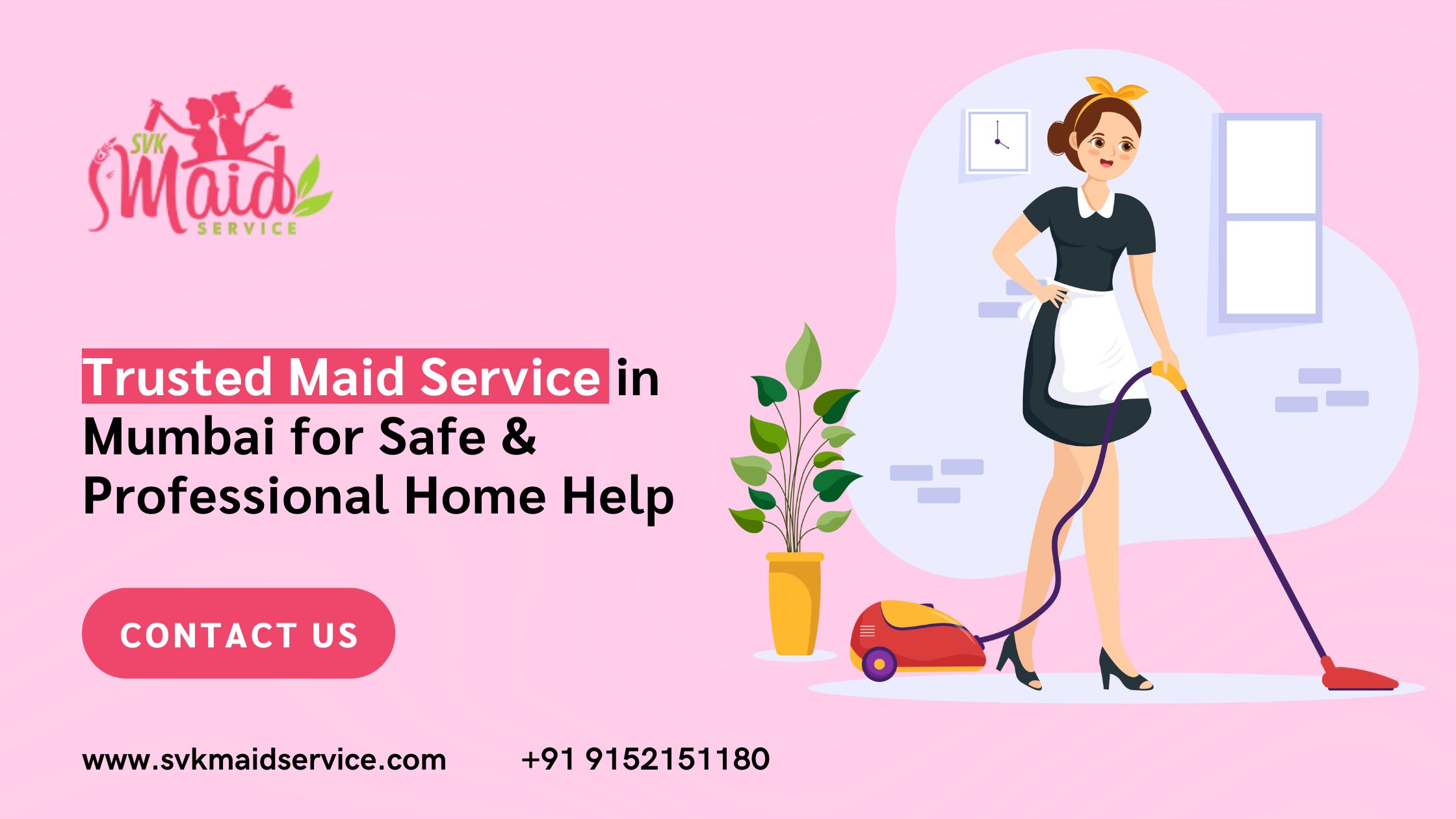 Trusted Maid Service in Mumbai for Safe & Professional Home Help